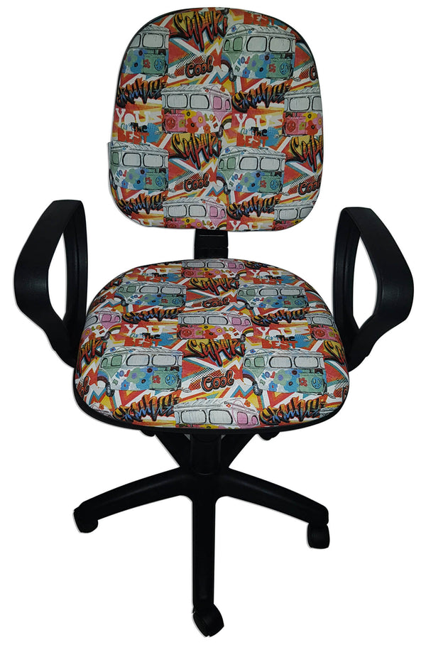 Chaise de bureau opérative en tissu Renier Hippy sconto