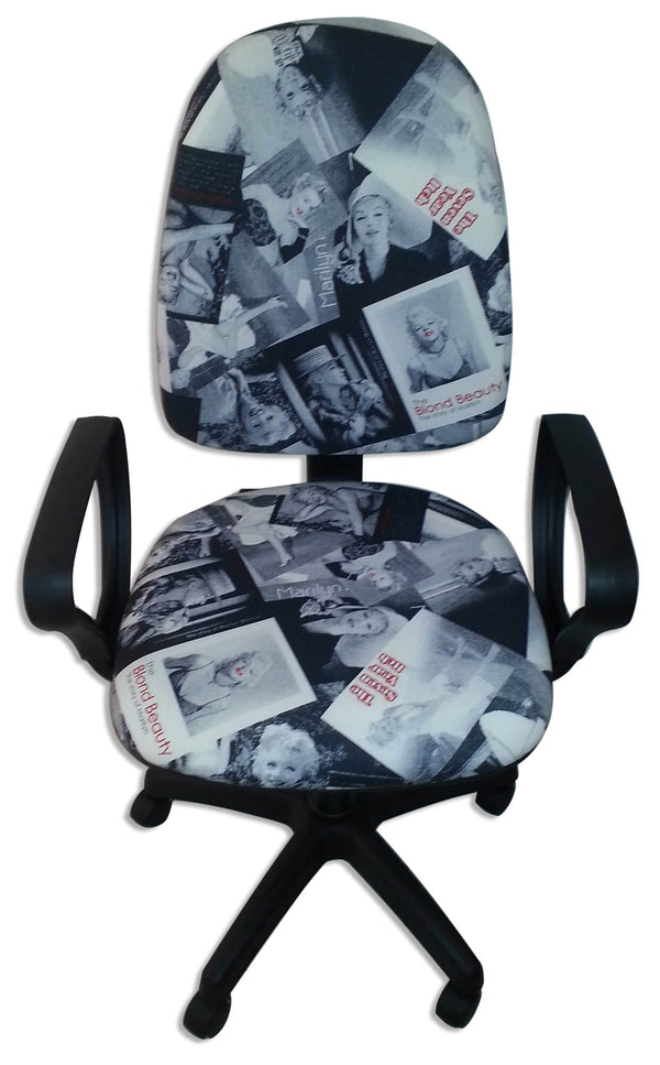 online Chaise de bureau opérative en tissu Renier Marilyn