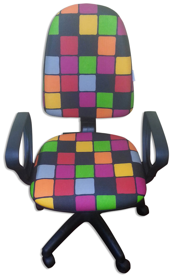 Chaise de bureau opérative en tissu Renier Rubik sconto
