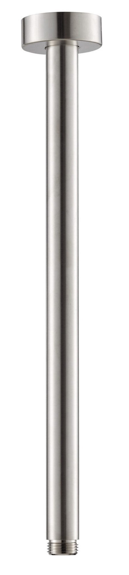 sconto Bras de douche rond en acier inoxydable satiné Nile 35 cm