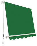 Tenda da Sole a Caduta con Bracci 245x245 cm Verde-2