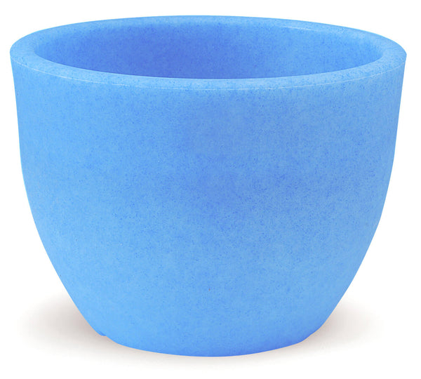 Set 2 Vases en Polyéthylène Vanossi Orione Bleu Fluo Différentes Tailles online