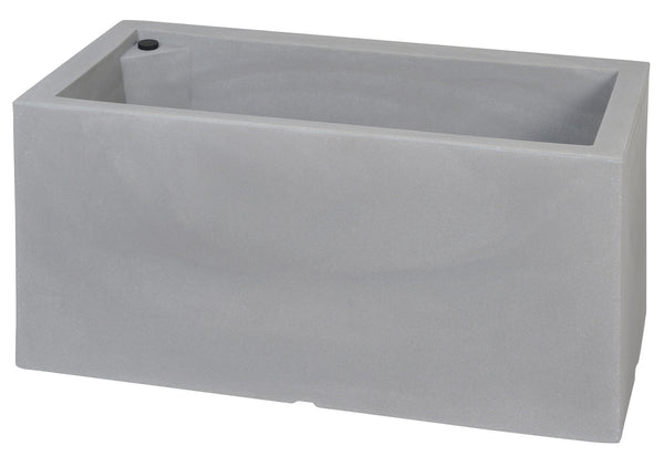 online Vase en Polyéthylène Vanossi Atlantis Pietra Serena Différentes Tailles