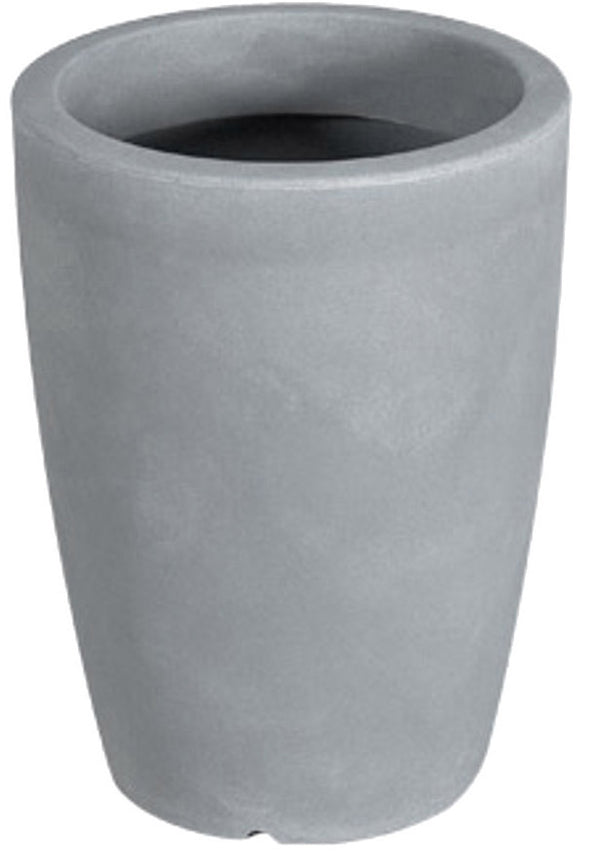 sconto Vase Ø40x30cm en Polyéthylène Vanossi Hydra Rond Pietra Serena