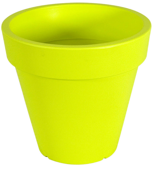 sconto Vanossi Pegasus Vase en polyéthylène vert acide Différentes tailles
