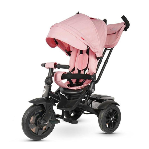 Triciclo Passeggino per Bambini 6 in 1 con Seggiolino Reversibile Qplay Premium Rosa prezzo