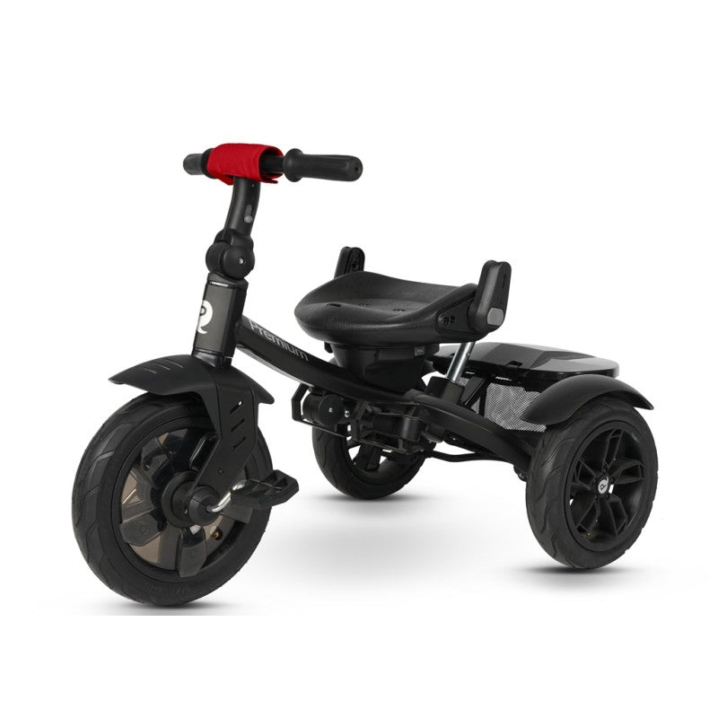 Triciclo Passeggino per Bambini 6 in 1 con Seggiolino Reversibile Qplay Premium Rosso-8