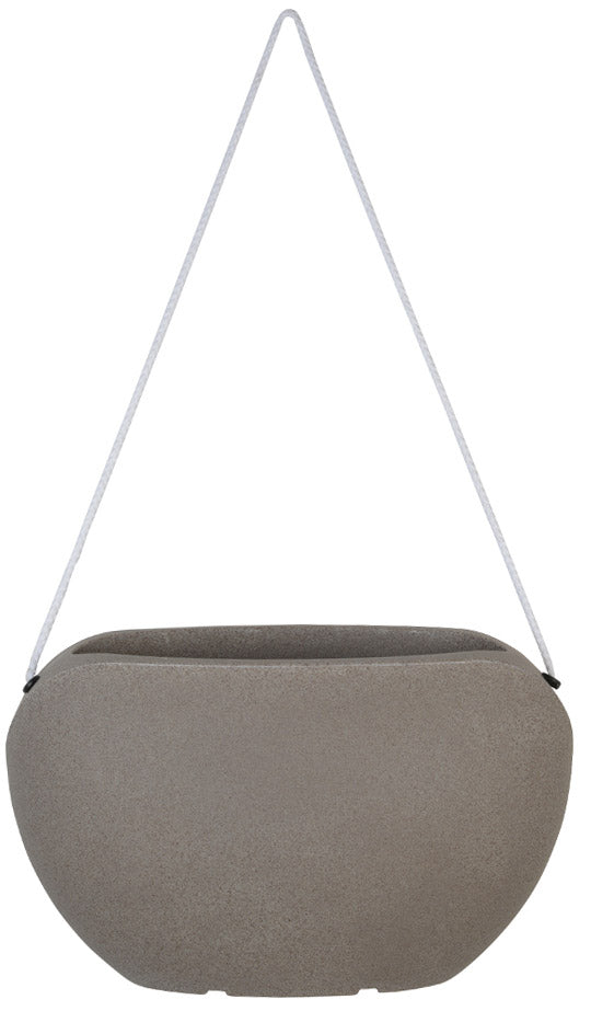 sconto Vase Ovale en Polyéthylène Vanossi Clio Bag Rope Havana Différentes Tailles