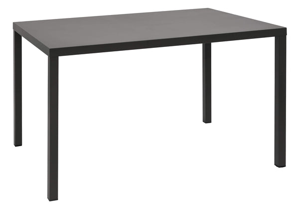 prezzo Table de Jardin 120x80 cm en Acier RD Italia Dorio Anthracite