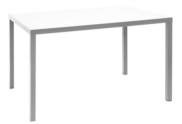 prezzo Table de Jardin 188x88x75 cm en Acier RD Italia Dorio 190X90 Blanc