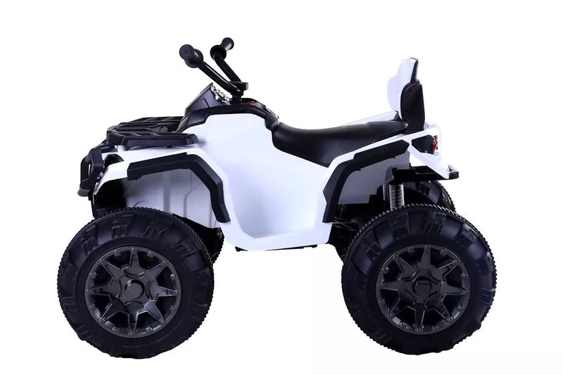 Quad Elettrico per Bambini 12V Happy Kids Superquad Bianco-2