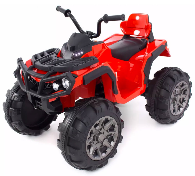 Quad Elettrico per Bambini 12V Happy Kids Superquad Rosso-1