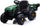 Tracteur électrique pour enfants 12V avec remorque verte Happy Kids