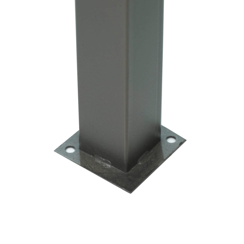 Dondolo Letto 3 Posti 255x175x250 cm con Copertura a Gazebo e Zanzariera Beige-8