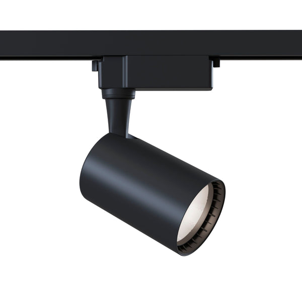 prezzo Spot LED pour système d'éclairage sur rail 12W 3000K en aluminium creux noir