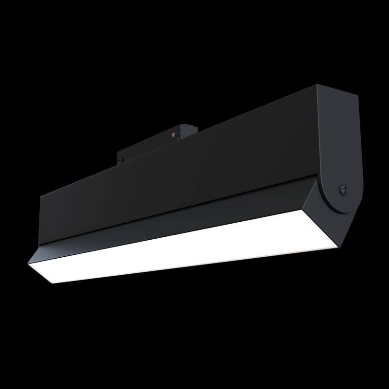 Lampada a LED per Sistema Illuminazione Binario 20W 3000K in Alluminio Basis  Nero-2