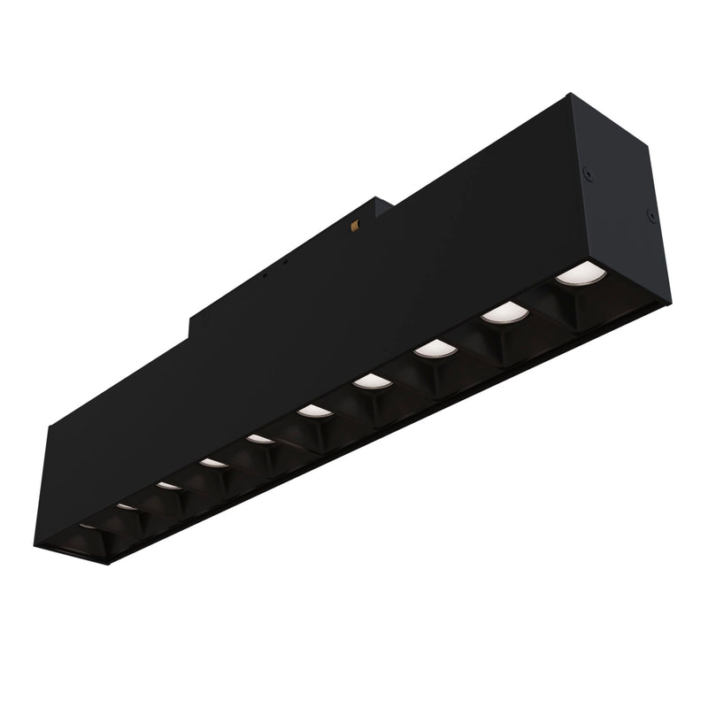 Lampada a LED per Sistema Illuminazione Binario 20W 4000K in Alluminio Points  Nero-1