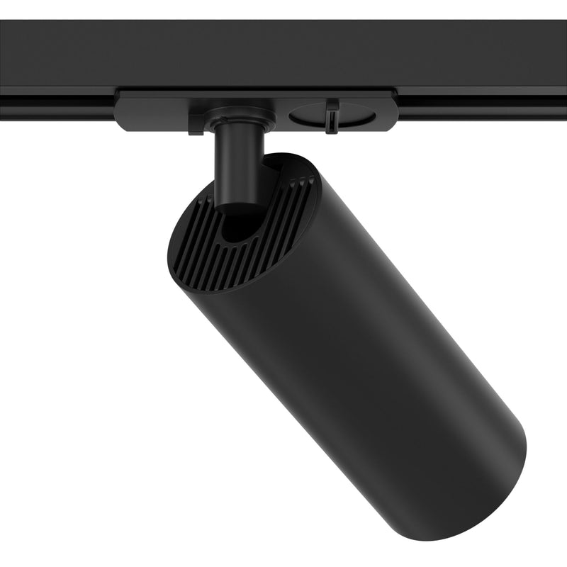 Faretto a LED per Sistema Illuminazione Binario 12W 4000K in Alluminio Focus LED  Nero-1