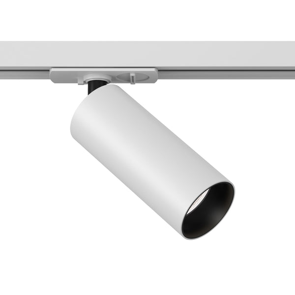 Spot LED pour système d'éclairage sur rail 12W 4000K en Aluminium Focus LED Blanc prezzo