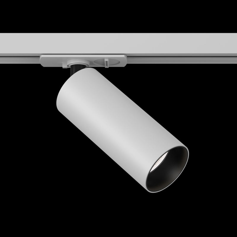 Faretto a LED per Sistema Illuminazione Binario 12W 4000K in Alluminio Focus LED  Bianco-2