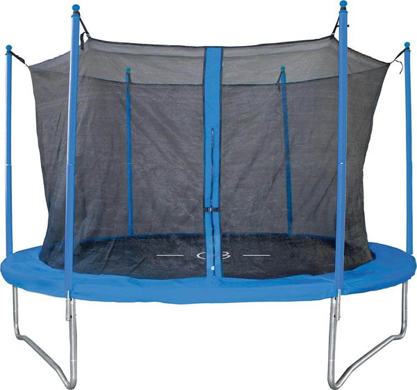 acquista Tapis élastique pour trampoline d'extérieur avec filet de protection diamètre 305 cm Garlando Combi L