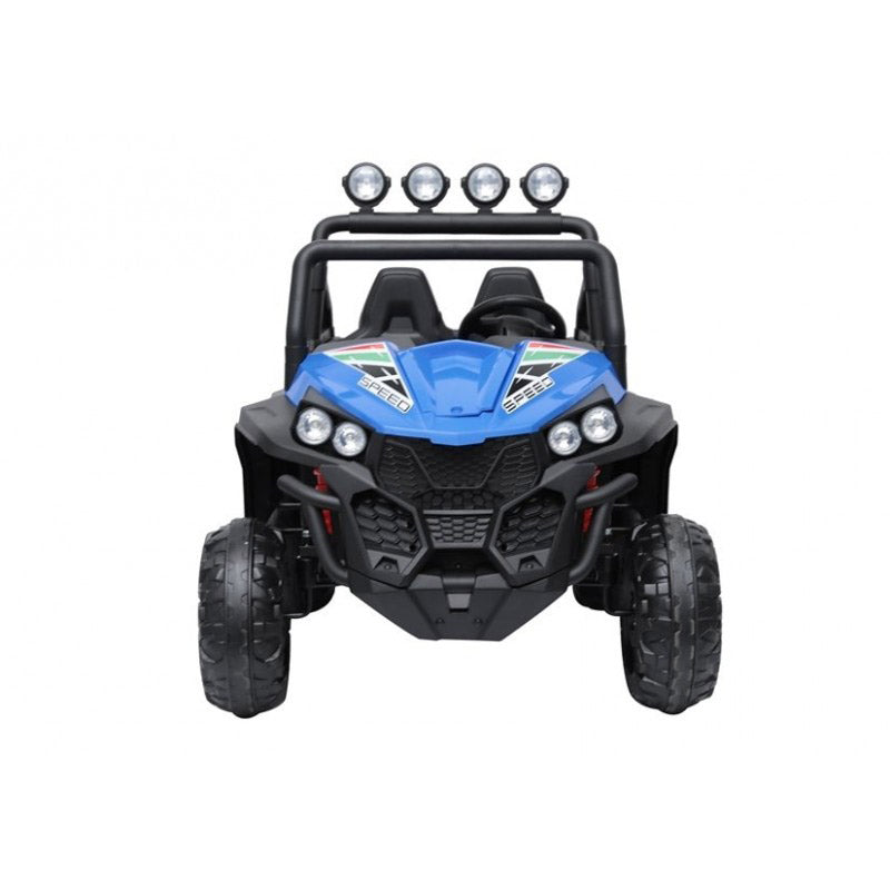 Macchina Elettrica per Bambini 24V 2 Posti Maxi Buggy Blu-3
