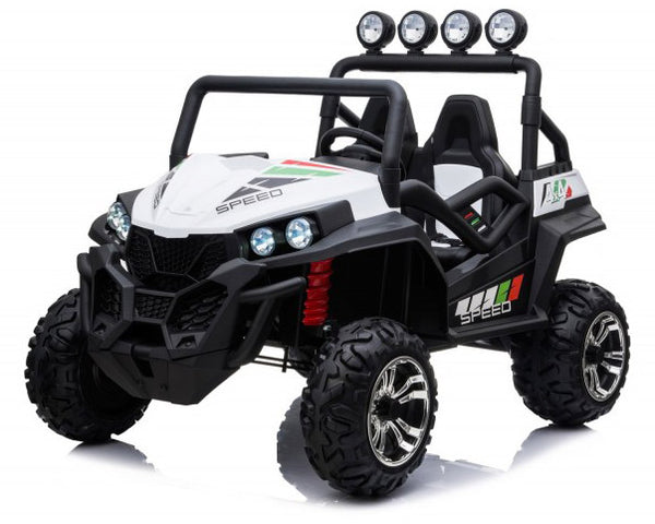 Voiture Electrique Enfant 24V 2 Places Maxi Buggy Blanc prezzo