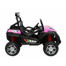 Macchina Elettrica per Bambini 24V 2 Posti Maxi Buggy Rosa-6