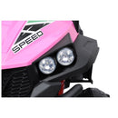 Macchina Elettrica per Bambini 24V 2 Posti Maxi Buggy Rosa-7