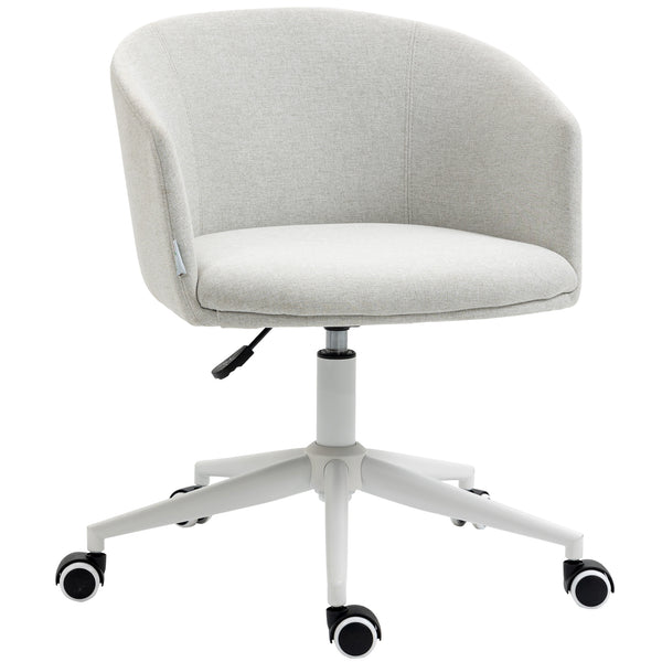 prezzo Chaise de bureau opérationnelle 57x56x70-78 cm en tissu gris clair