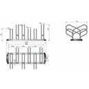 Portabiciclette in Acciaio 6 Posti UR4 Urbany-3