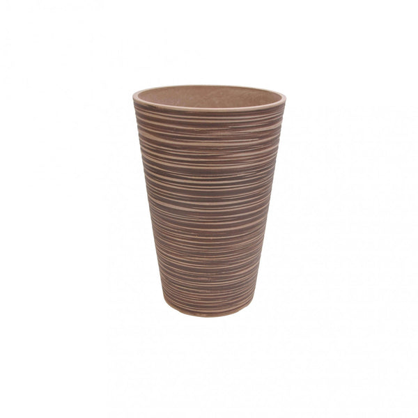 Petit Vase Azalée Ø31x46 cm en fibre synthétique Gris Tourterelle online