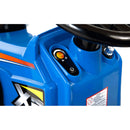 Trattore Elettrico Ruspa con Pala Scavatrice 12V per Bambini Blu-8