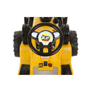 Trattore Elettrico per Bambini Ruspa con Pala Scavatrice 12V Giallo-5