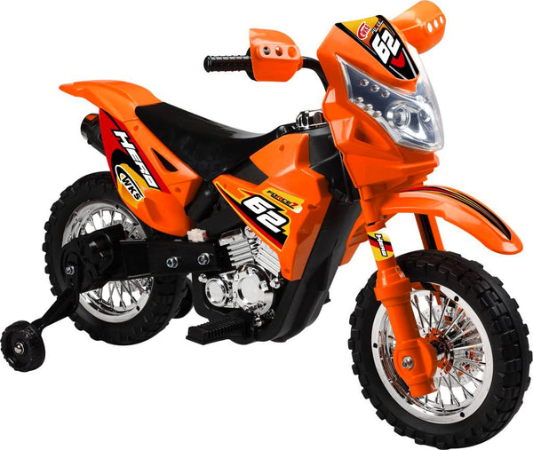 Moto électrique pour enfants 6V Super Cross Happy Kids Orange acquista
