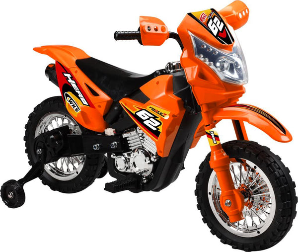Moto électrique pour enfants 6V Super Cross Happy Kids Orange prezzo