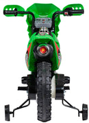 Moto Elettrica per Bambini 6V Super Cross Happy Kids Verde-3