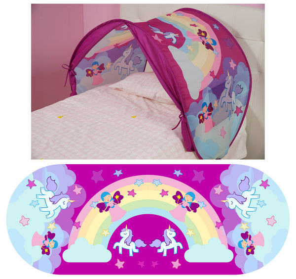 online Tente de jeu pour lit de fille Tente Sleepfun Pink Fairy Dreams