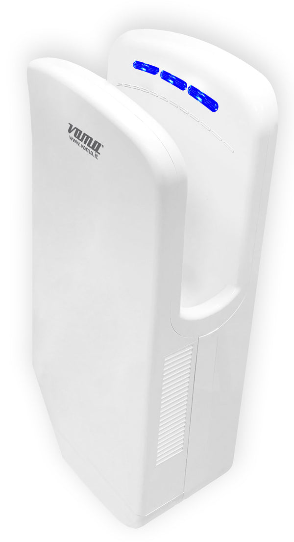 acquista Sèche-mains électrique avec photocellule 1450W Vama X Dry Compact BF ABS Blanc