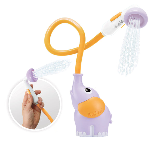 acquista Bébé éléphant avec douche de bain violet Yokidoo 40160