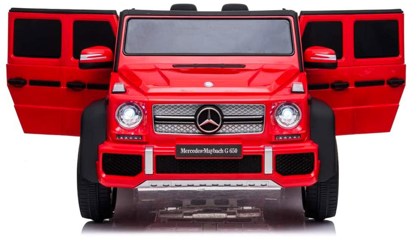 Macchina Elettrica per Bambini 12V Mercedes Maybach G650 Landaulet Rossa-6