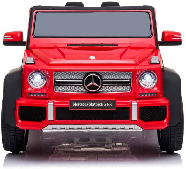 Macchina Elettrica per Bambini 12V Mercedes Maybach G650 Landaulet Rossa-8