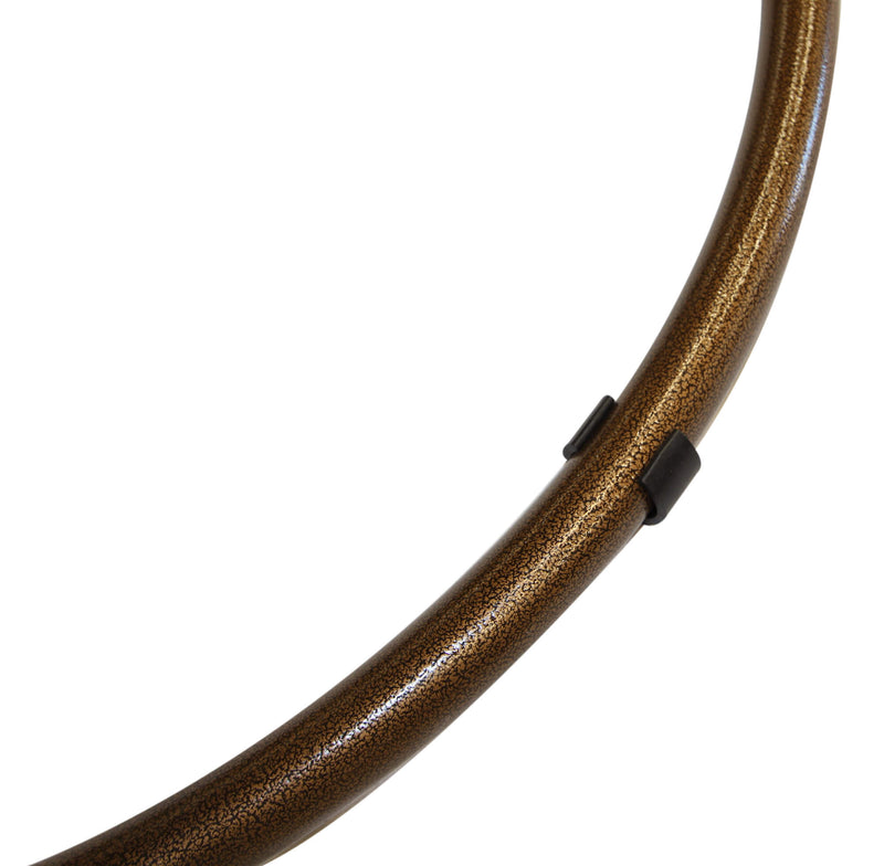 Amaca Dondolina da Giardino in Acciaio e Rattan Zaffiro Marrone-5