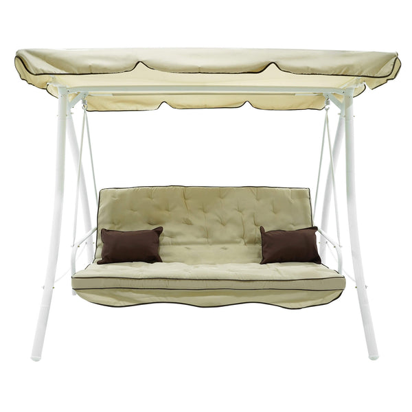 acquista Lit à bascule 3 places 202x115x170 cm en acier et polyester Andromeda Ecru