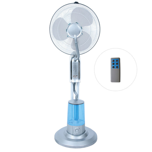 online Ventilateur sur pied 40cm avec nébuliseur d'eau + télécommande