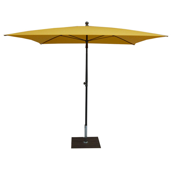 Parasol de jardin 200x200 cm Mât en acier Ø27 mm Maffei Kronos Jaune acquista