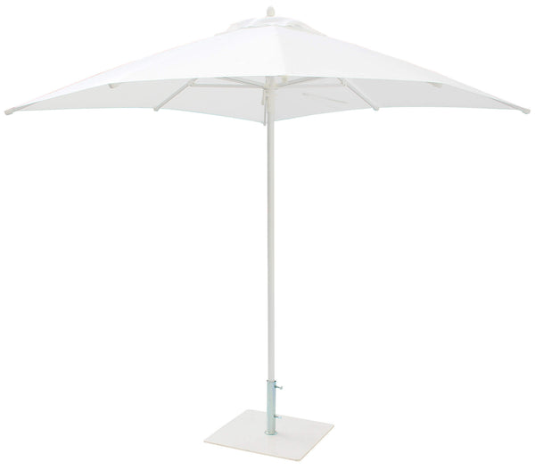 Parasol de jardin 2,25x2,25 m Mât Ø40 mm en Aluminium Maffei Kronos Blanc acquista