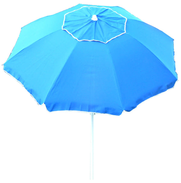 online Parasol de jardin en acier Ø2 m Maffei Asia Bleu