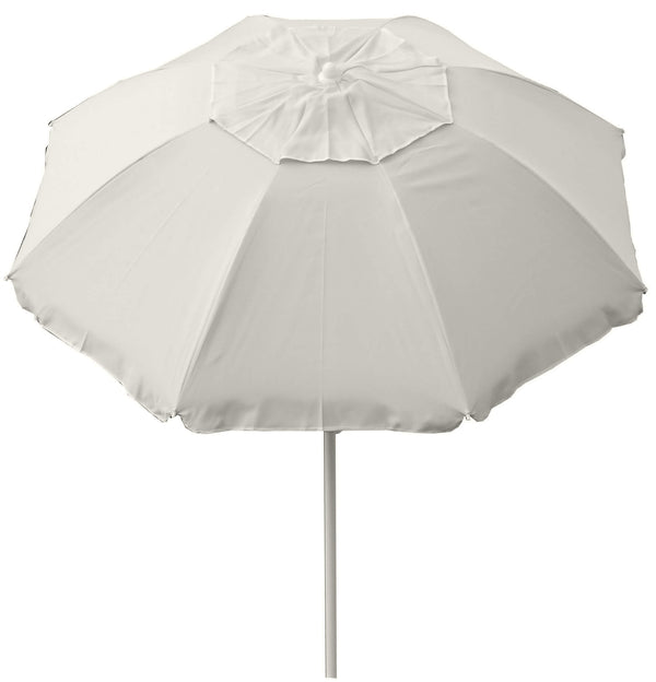 Parasol de jardin en acier Ø2 m Maffei Asia Ecru online