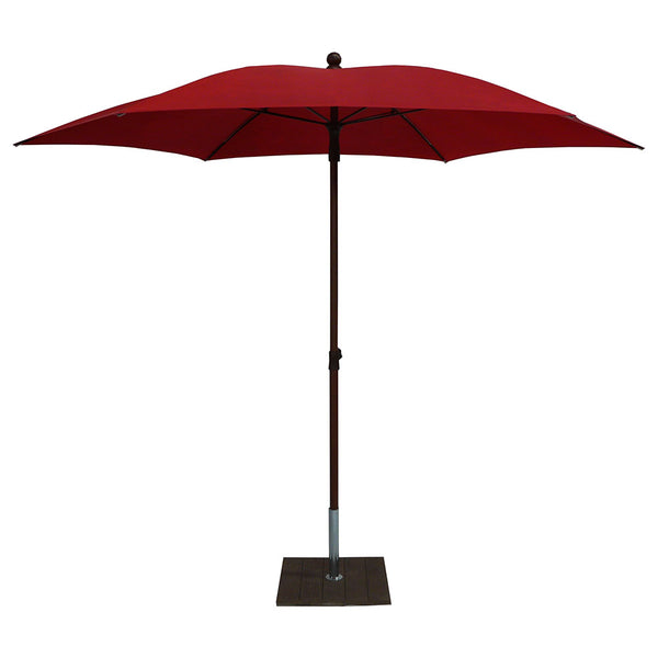 Parasol de jardin Ø2,8 m Mât Ø35 mm en Aluminium Maffei Madera Rouge prezzo